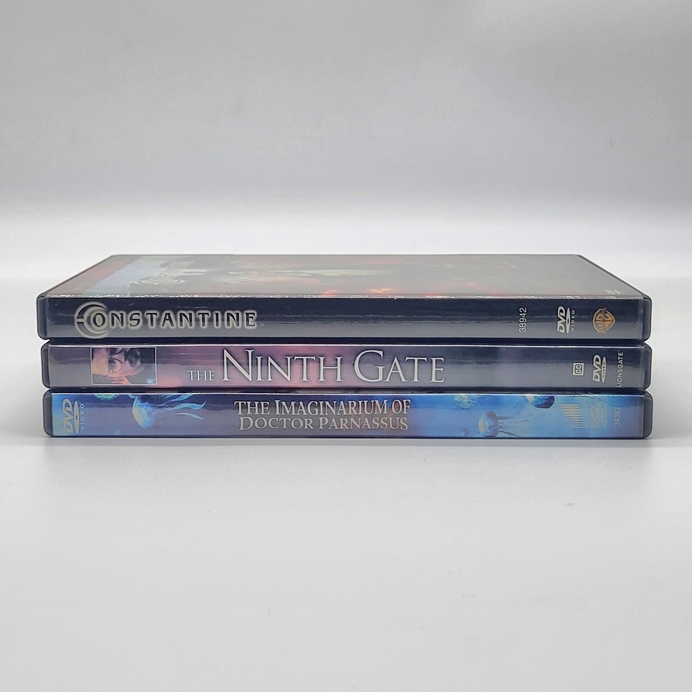 Supernatural Fantasy DVD Lot Constantine Ninth Gate Dr Parnassus 3 Movies - Picture 3 of 6